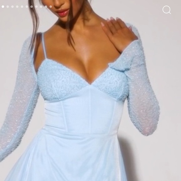 Oh Polly Naples Embelished Mini Dress - Picture 6 of 11